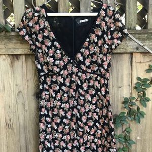Reformation dress floral mini size small